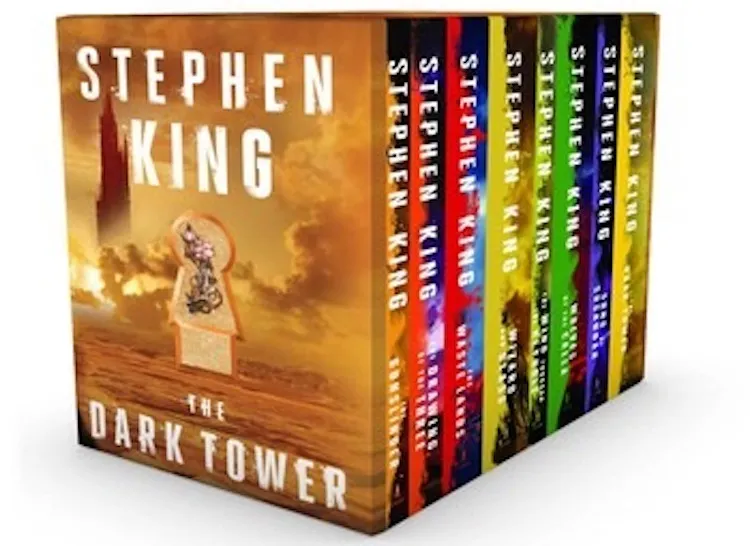 A box set of Dark Tower books