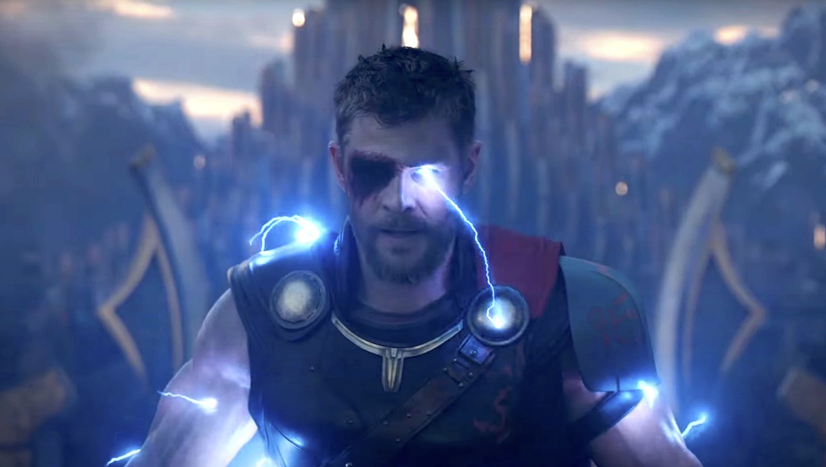 Thor in Thor: Ragnarok.