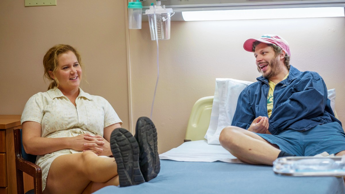 Amy Schumer as Beth and Michael Cera as John in Life & Beth