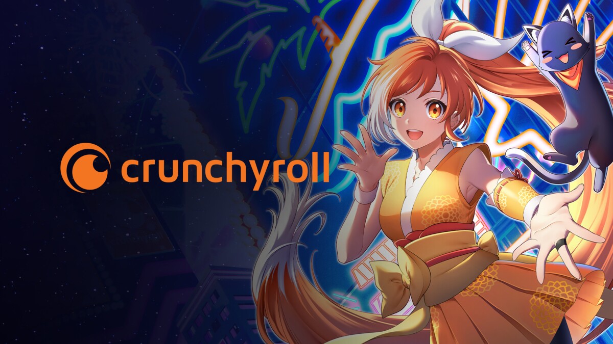 Official Crunchyroll art featuring Crunchyroll-Hime for Amazon