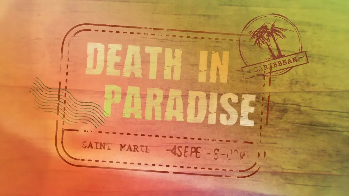 The 'Death in Paradise' logo