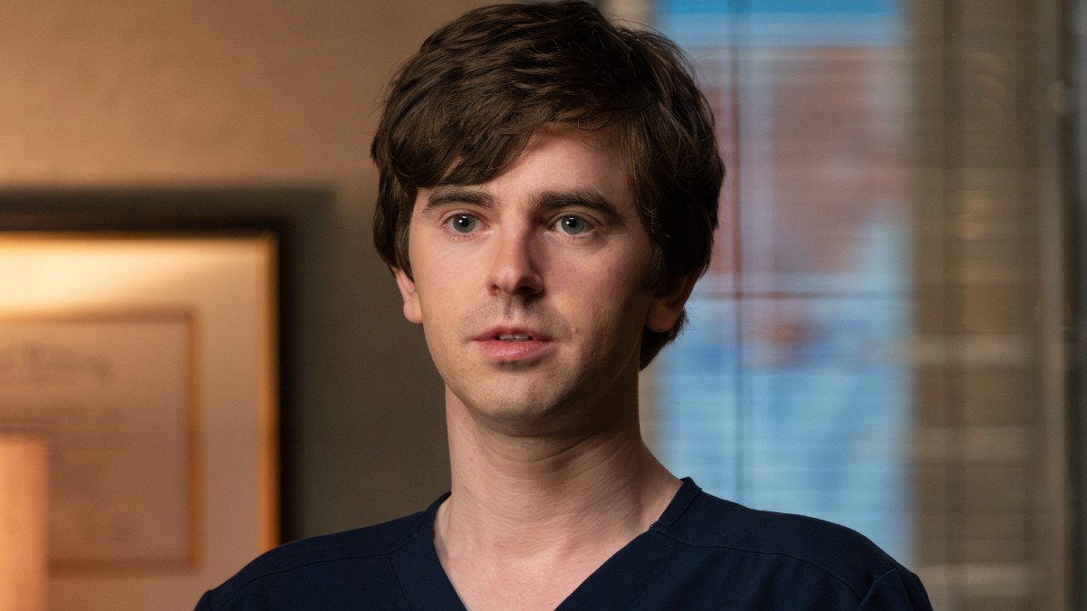 Freddie Highmore as Dr. Sean Murphy in The Good Doctor
