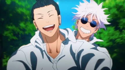 Geto and Gojo from their high school days in Jujutsu Kaisen Season 2.