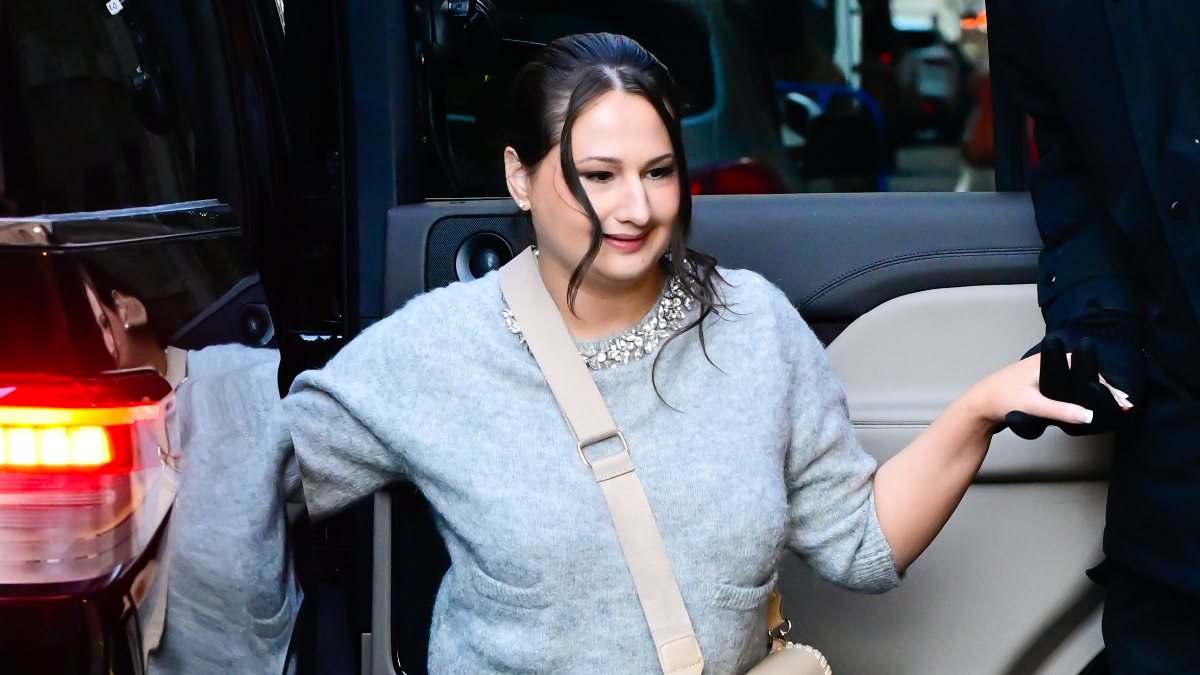 Gypsy Rose Blanchard exits an SUV in New York in January, 2024