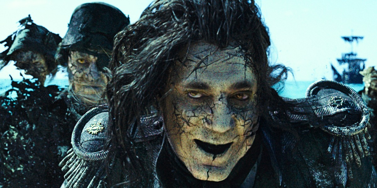 Javier Bardem as Salazar in Dead Men Tell No Tales