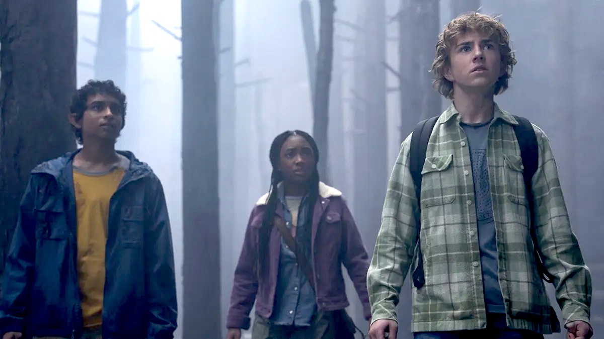 Percy Jackson main cast.