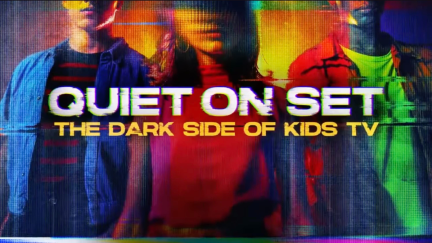Title card for 'Quiet on Set,' a new docuseries from ID
