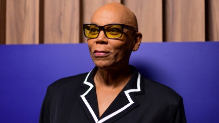 RuPaul appears at Paramount's 2022 Emmy Awards party