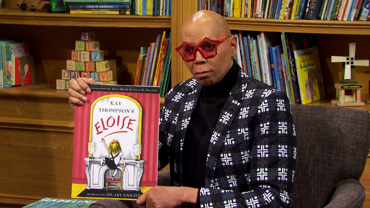 RuPaul in the 'SNL' sketch "The Library"