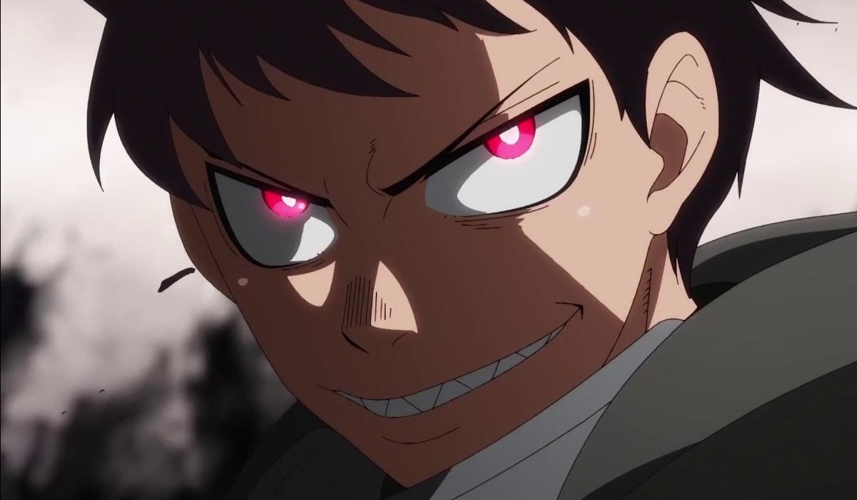 Shinra defeats a Demon Infernal from Fire Force Season 2, Episode 11