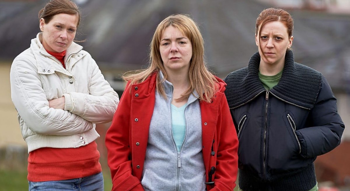 Sian Brooke, Sheridan Smith, and Gemma Whelan in The Moorside