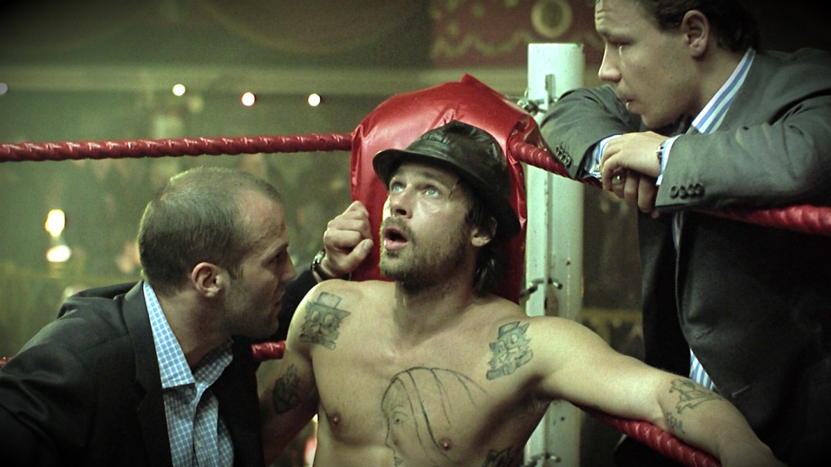 Brad Pitt and Jason Statham in Snatch
