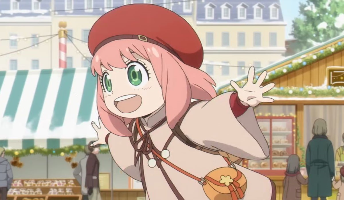 Anya Forger shopping in Spy x Family Code White, 2024 Spy x Family Movie