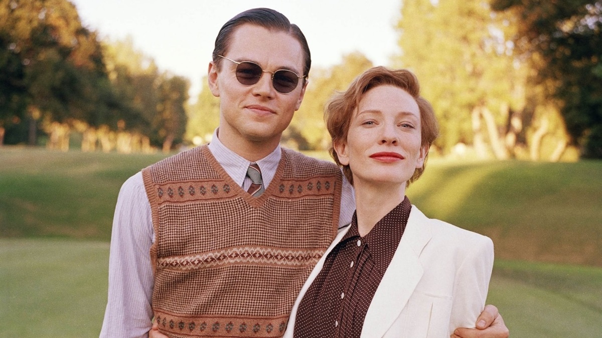 Leonardo DiCaprio and Cate Blanchette in The Aviator
