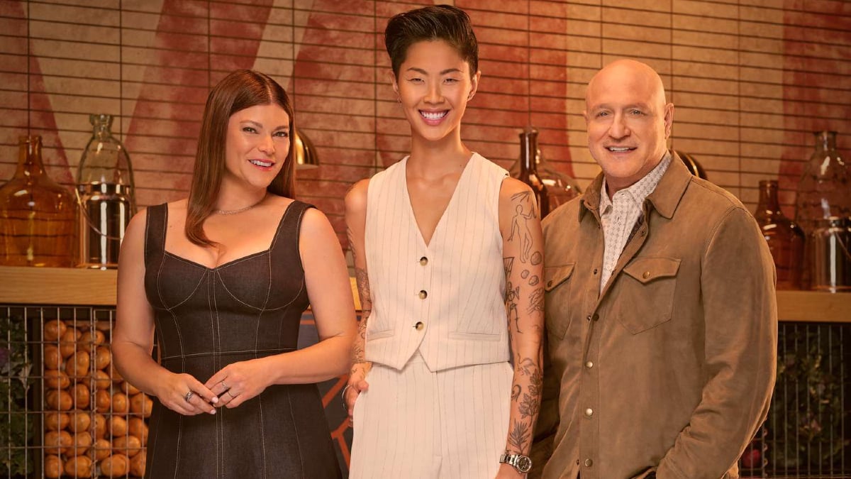 Gail Simmons, Kristen Kish, and Tom Colicchio in a promo for 'Top Chef' season 21