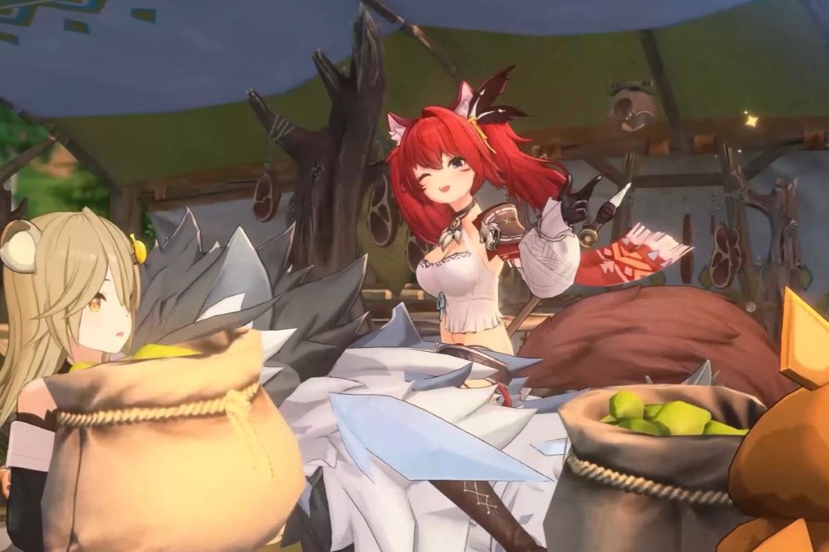 Azur Promilia featuring main character, Terara and Ur 