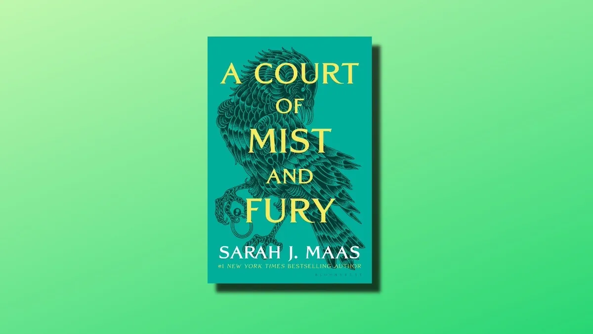The cover of A Court of Mist and Fury by Sarah J Maas