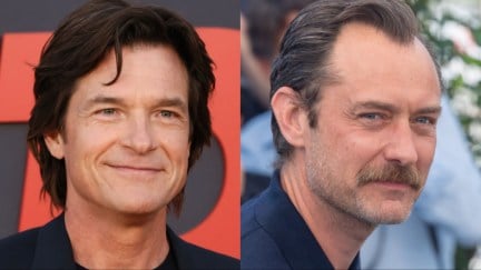 Photos of Jason Bateman and Jude Law side by side