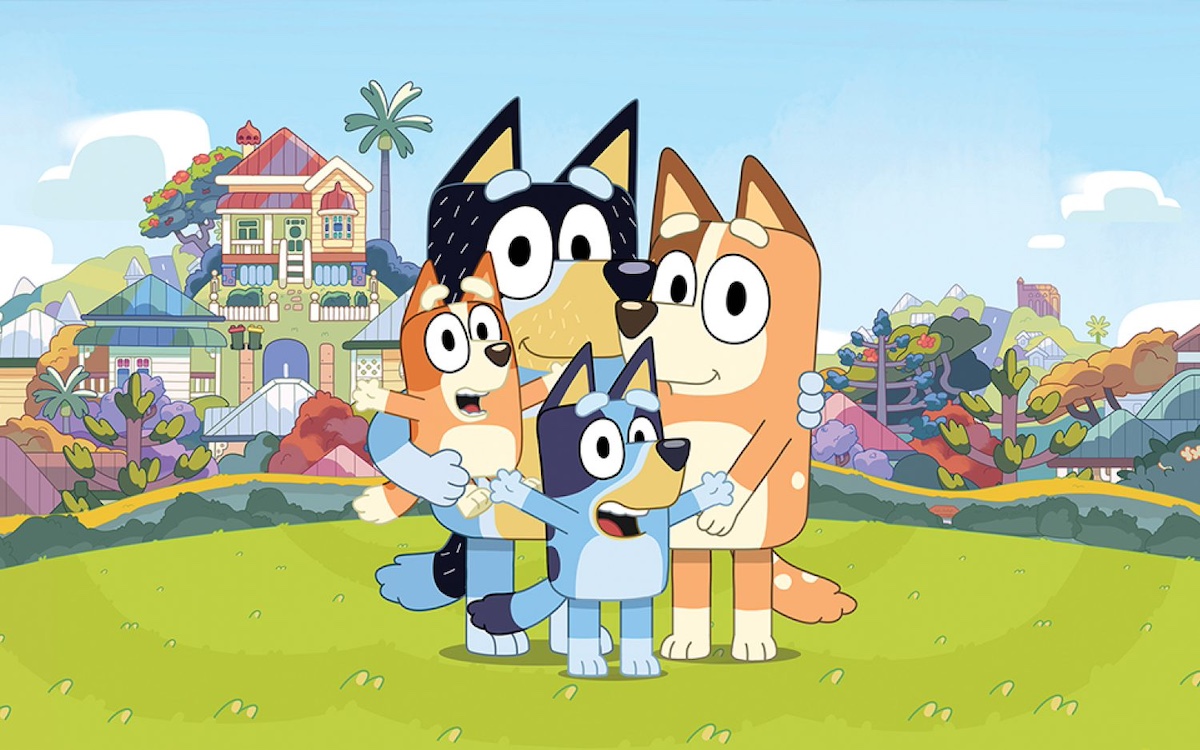 bluey's family in bluey