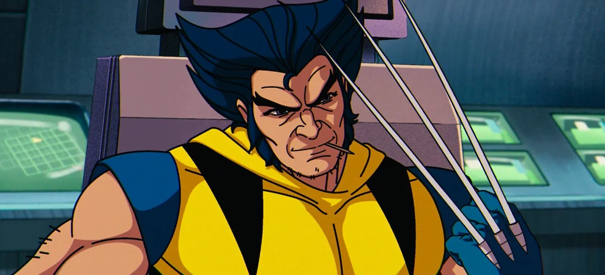 Wolverine with a toothpick