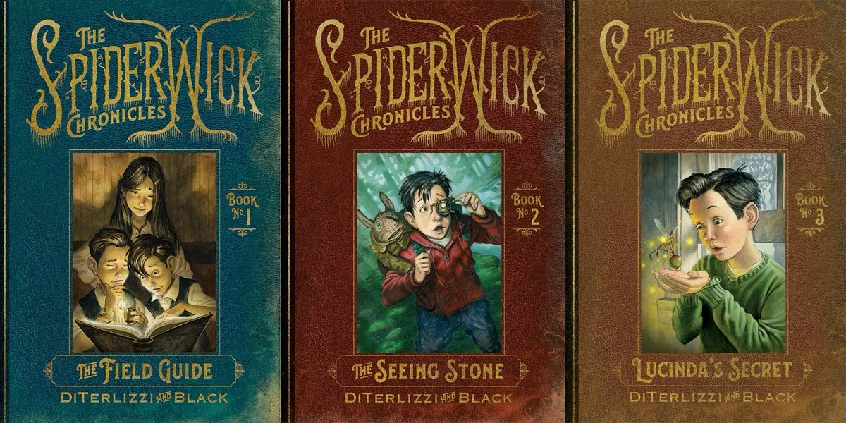 The Spiderwick Chronicles book covers