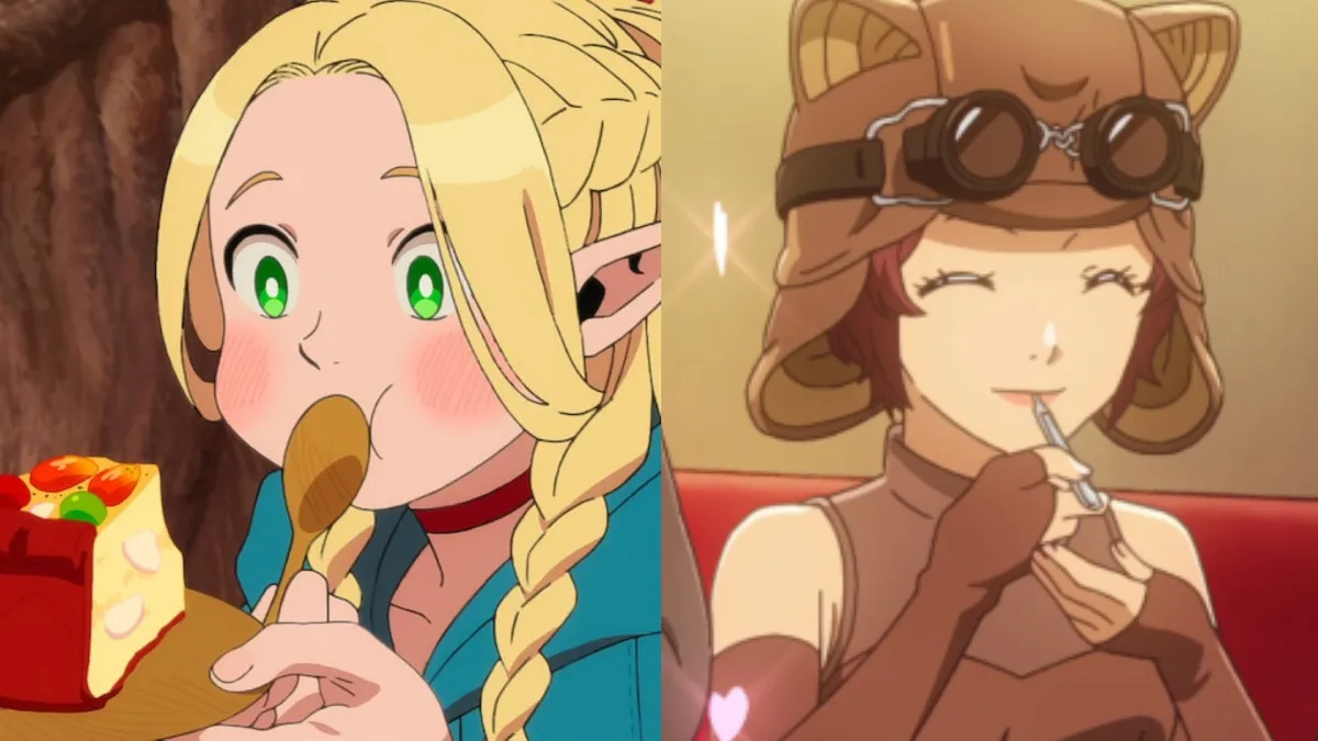 L-R: Delicious in Dungeon, Restaurant to Another World
