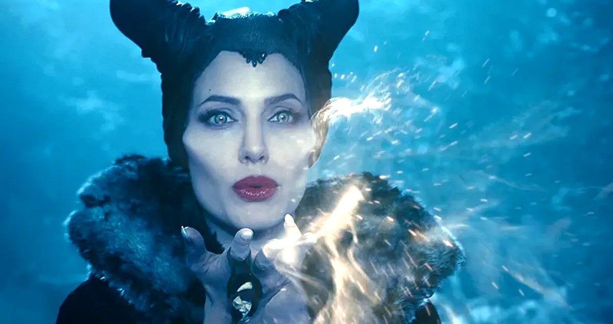 Angelina Jolie as Maleficent in Maleficent 
