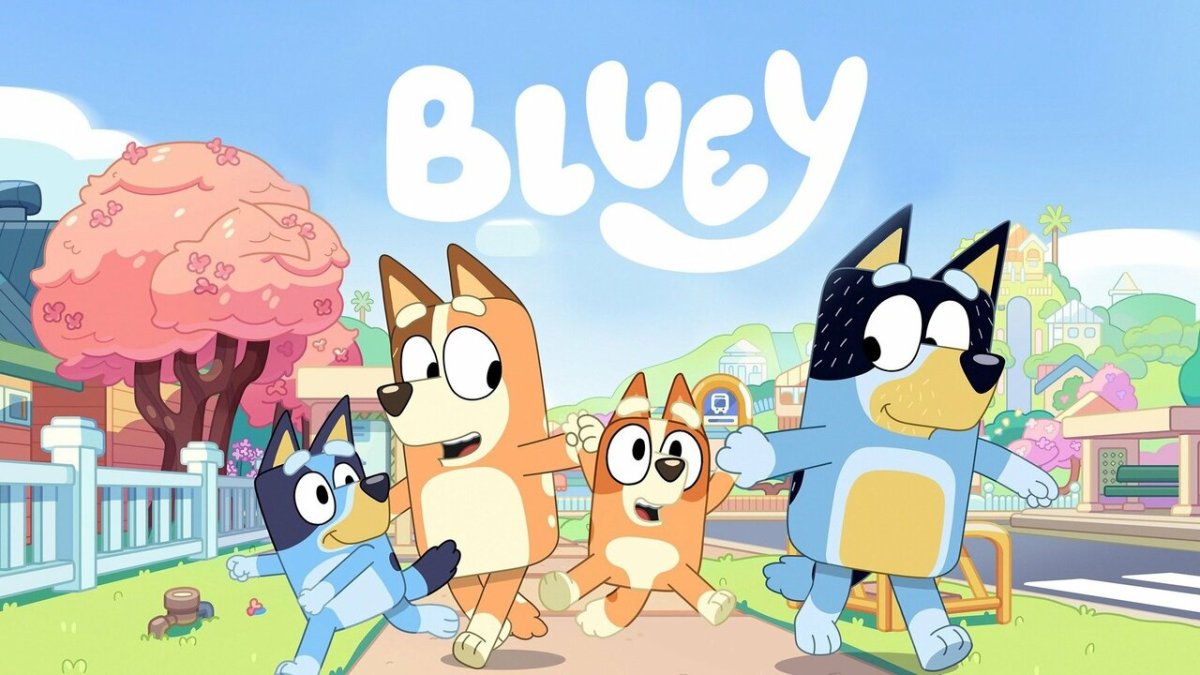 Characters from Bluey