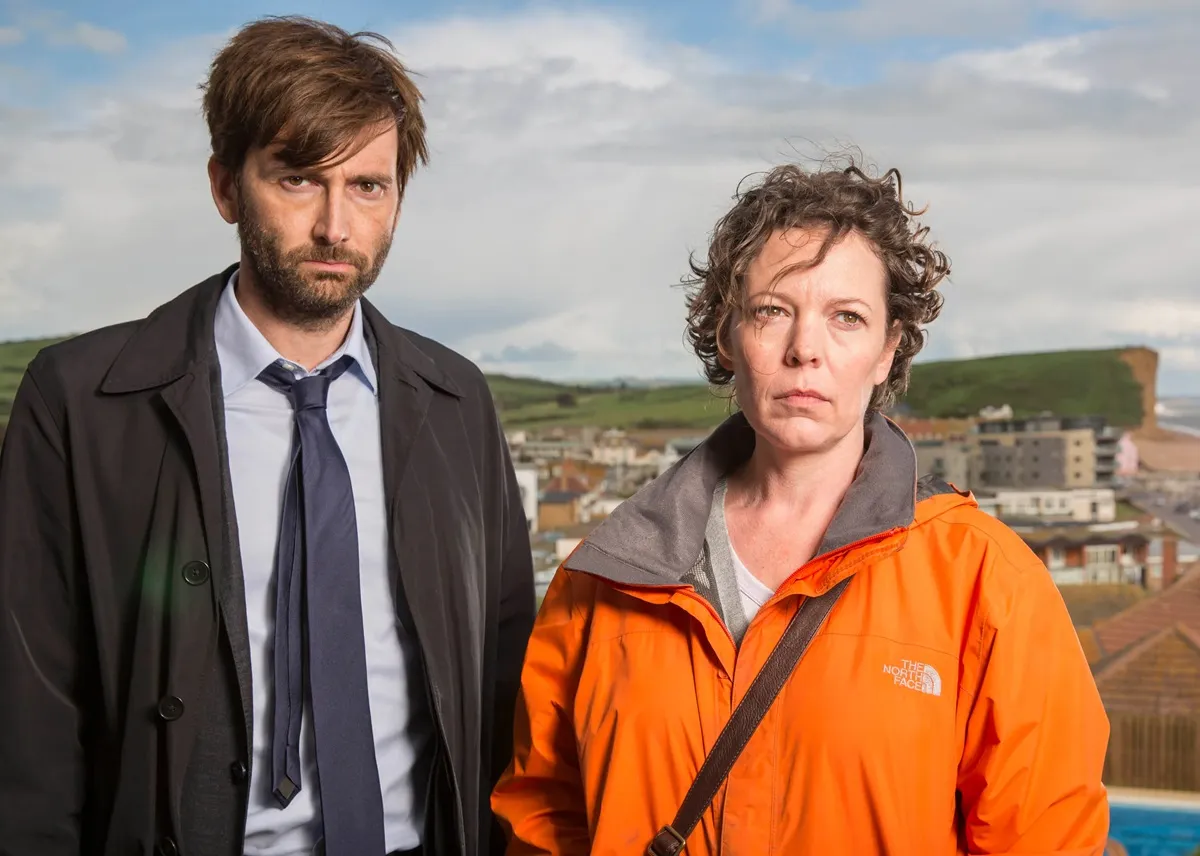 David Tennant and Olivia Coleman in Broadchurch