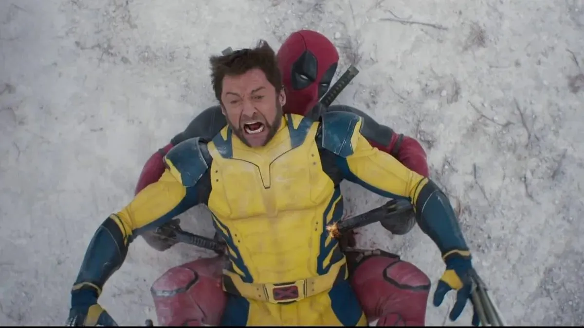 Deadpool and Wolverine intimately duking it out in 'Deadpool & Wolverine'