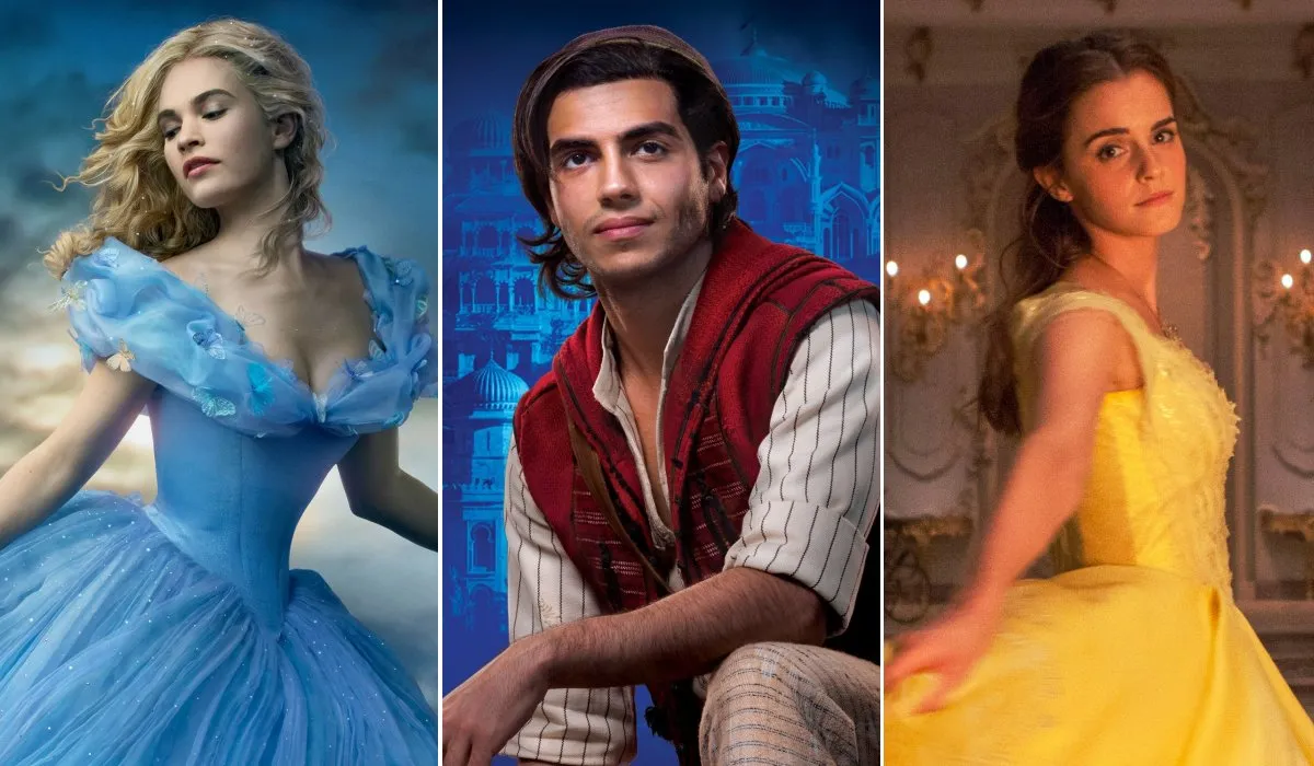 Live-action Cinderella, Aladdin and Belle