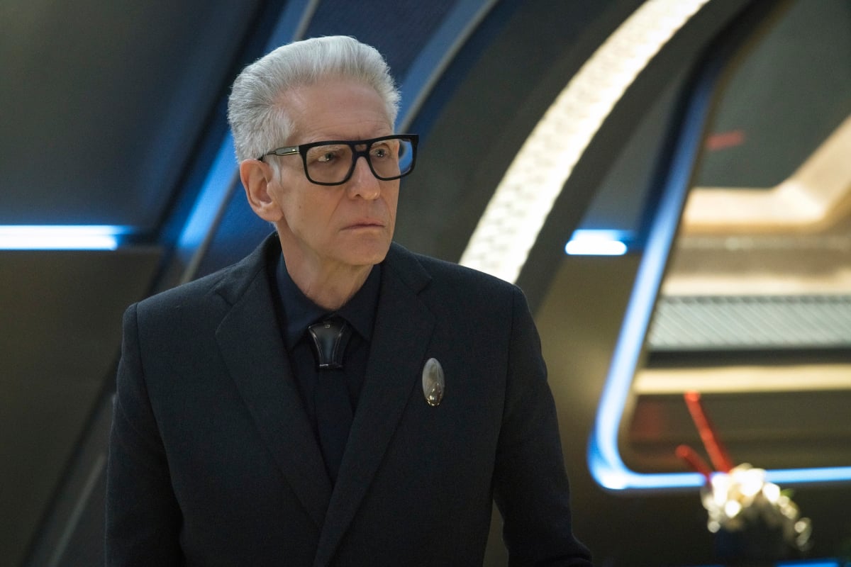 David Cronenberg as Dr. Kovich in "Star Trek: Discovery"