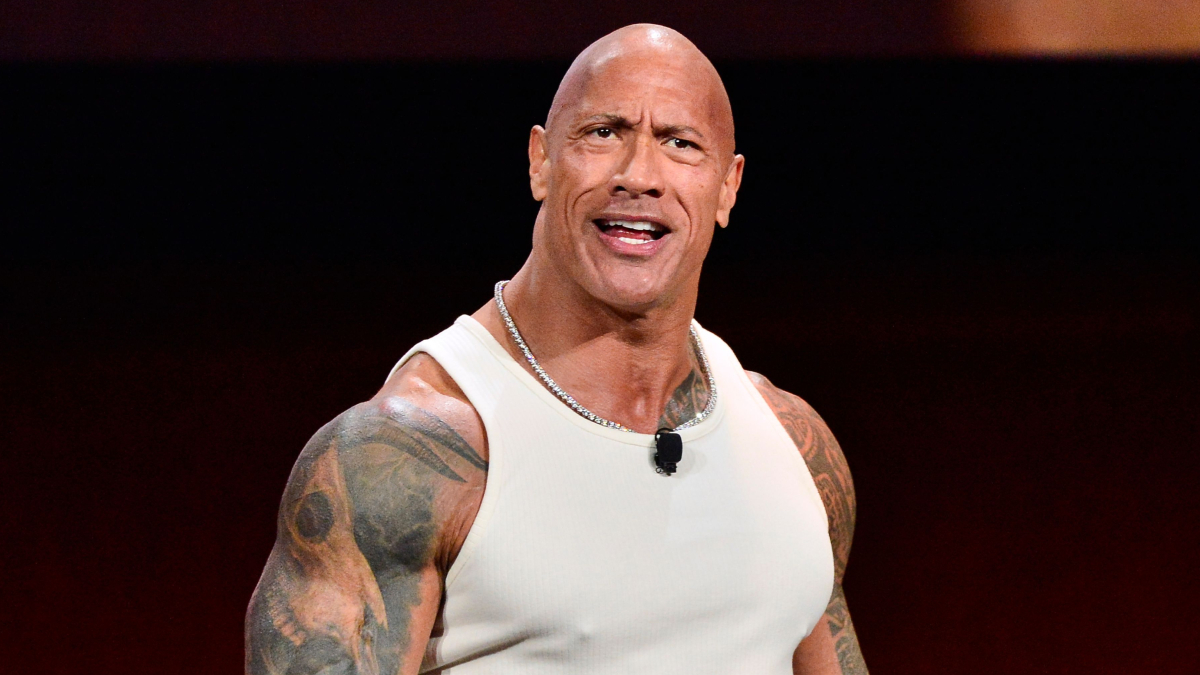 Dwayne Johnson appears at CinemaCon 2024 to promote 'Moana'