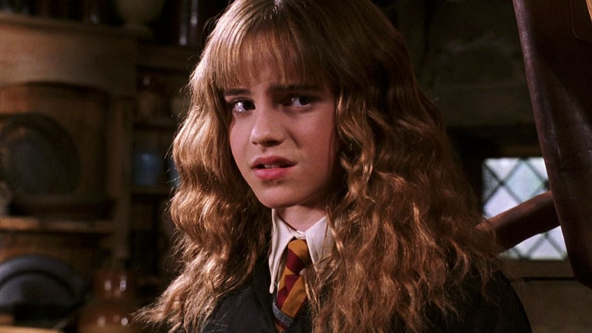 Emma Watson as Hermione in 'Harry Potter'