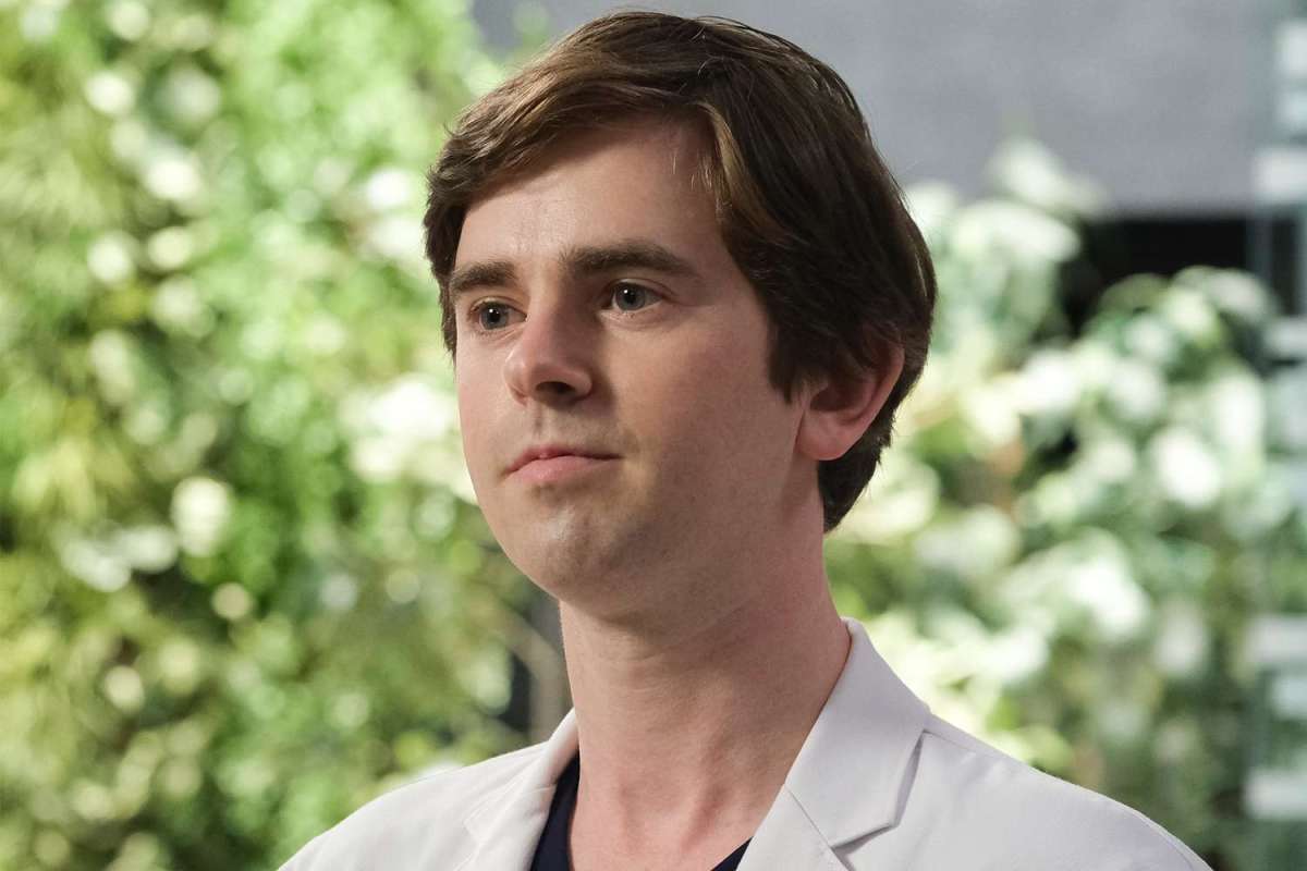 Freddie Highmore in the Good Doctor