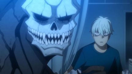 Kafka transforming into a Kaiju for the first time in Kaiju no. 8