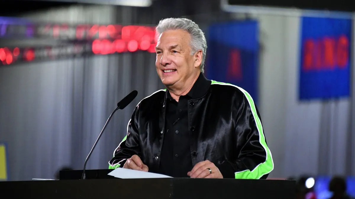 Marc Summers hosting Nickelodeon Double Dare Takes at Super Bowl LIII