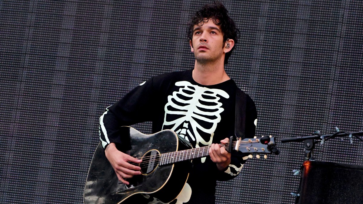 Matt Healy opening for Taylor Swift during The Eras Tour