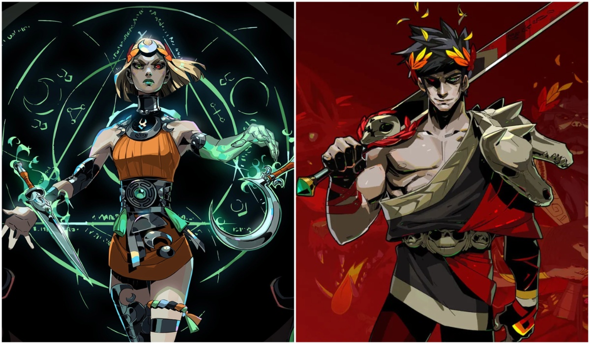 Melinoë from Hades II and Zagreus from Hades