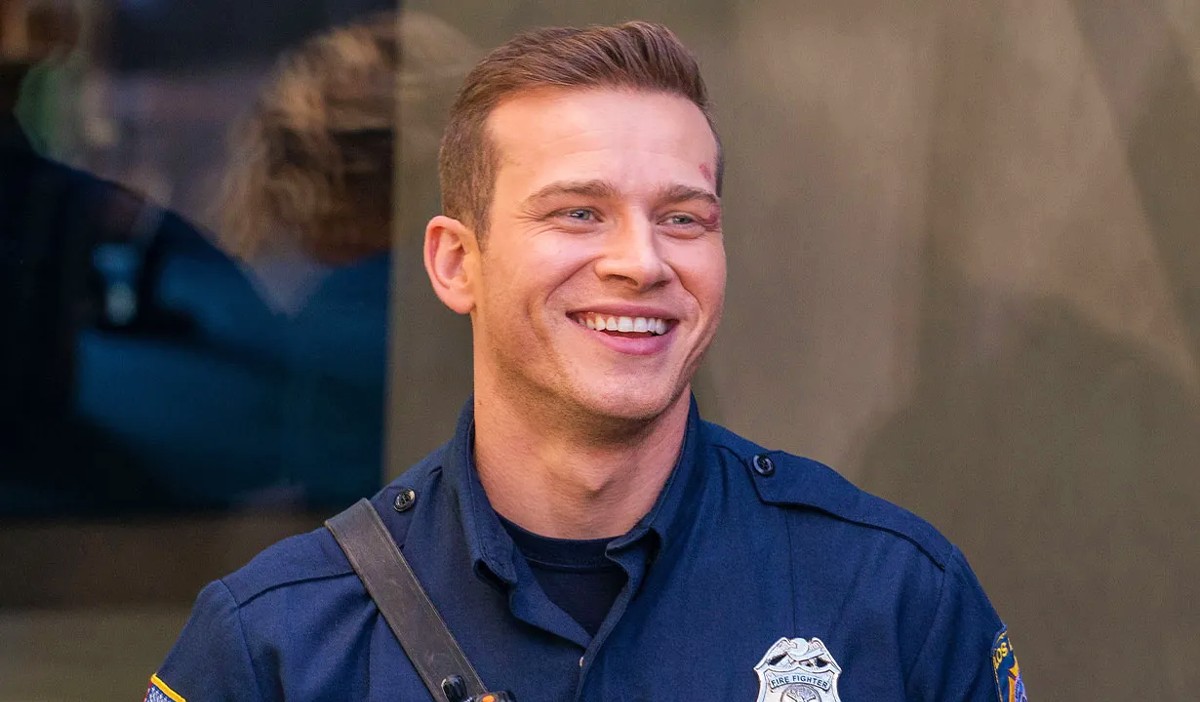 Oliver Stark as Evan Buckley in 9-1-1