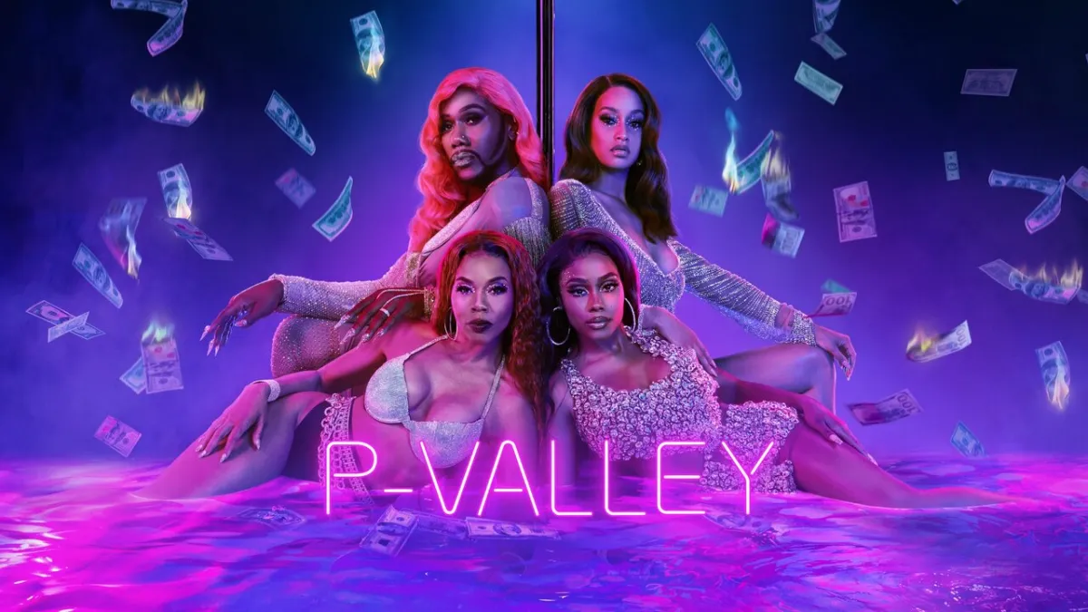 Main cast of P-Valley in a promotional photograph