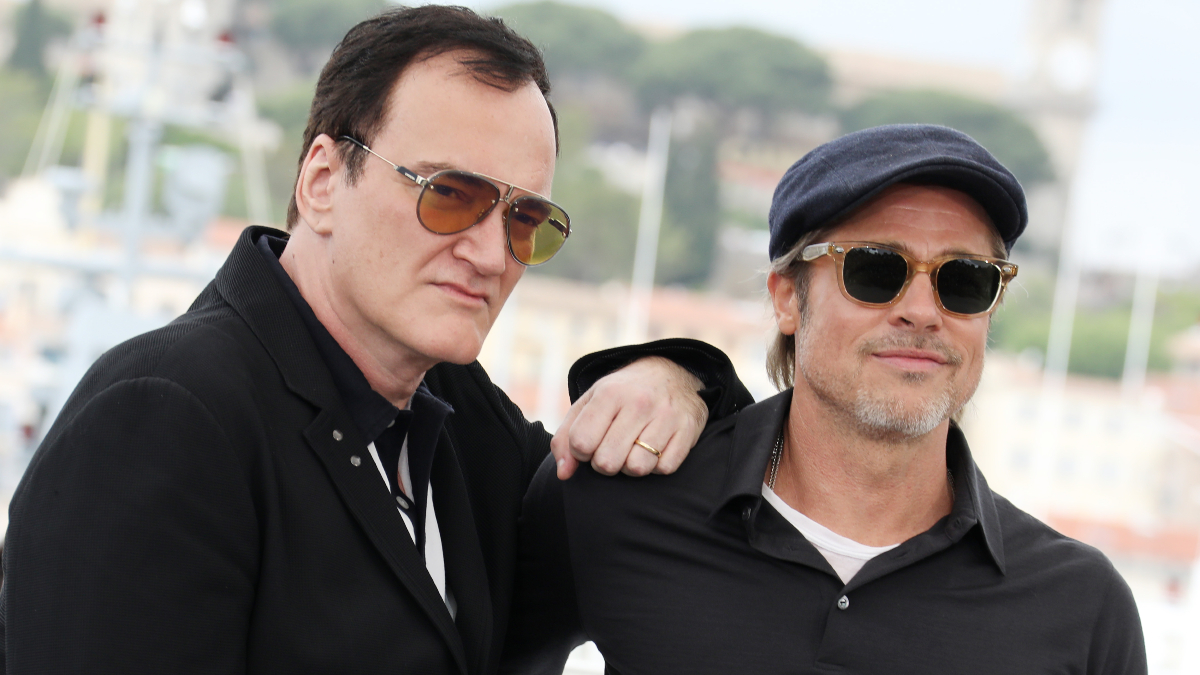 Quentin Tarantino and Brad Pitt at the Cannes premiere of 'Once Upon a Time in Hollywood'