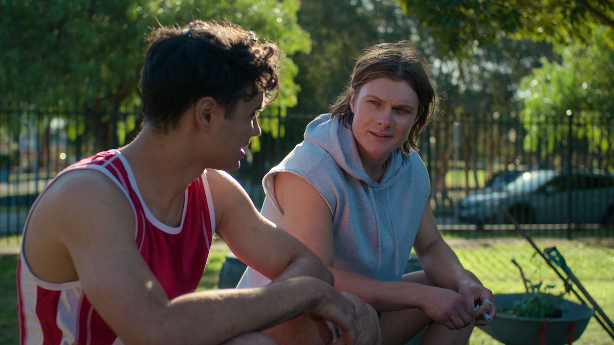 Rowan and Malakai in Heartbreak High season 2