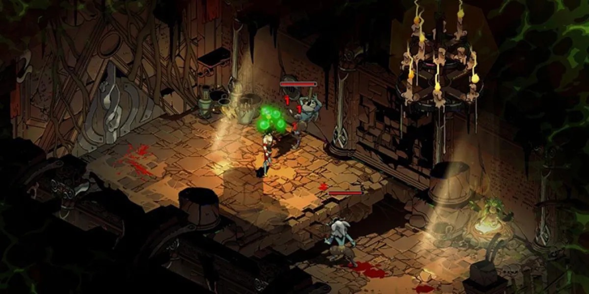 Satyr Cultists attack the player in "Hades"