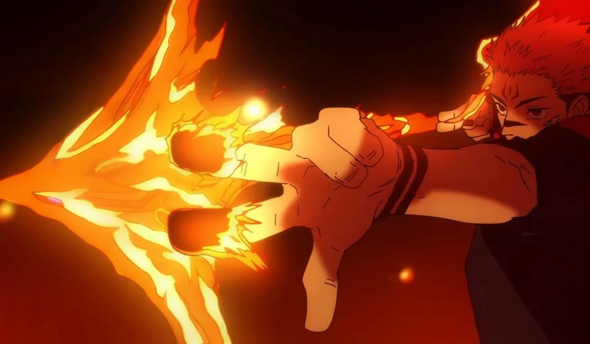 Sukuna using Furnace in Jujutsu Kaisen Season 2 against Jogo