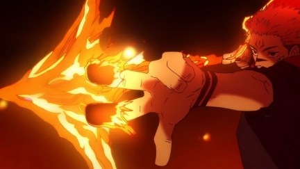 Sukuna using Furnace in Jujutsu Kaisen Season 2 against Jogo