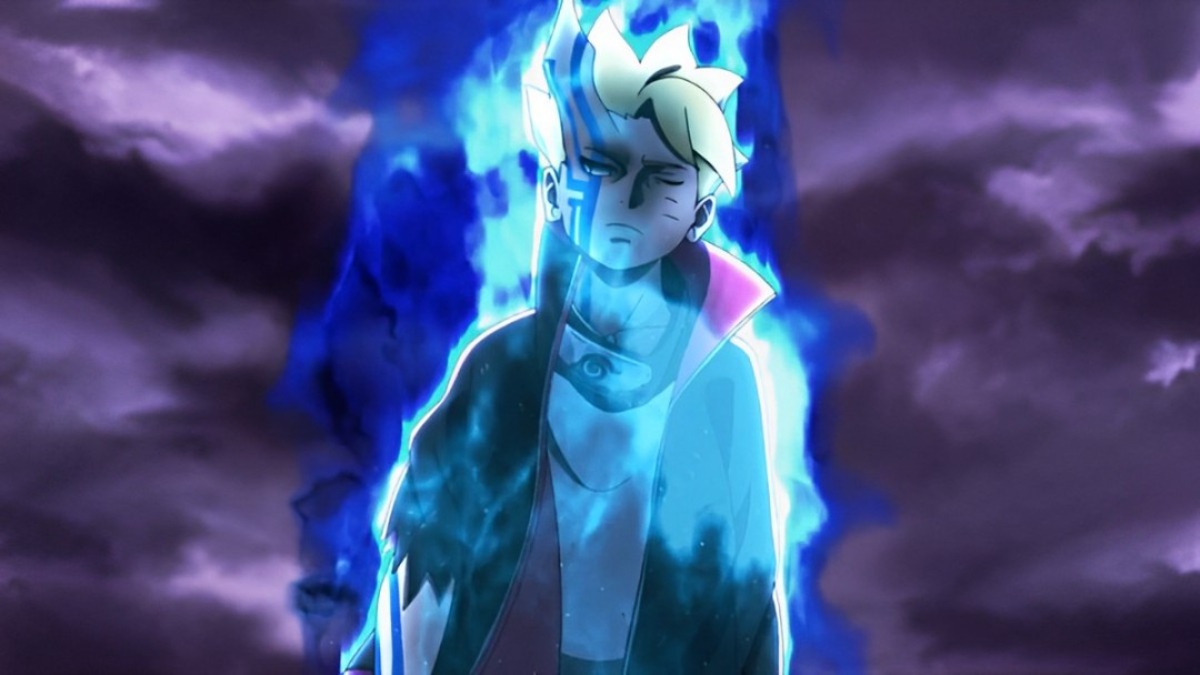 Boruto being possessed by Ishiki
