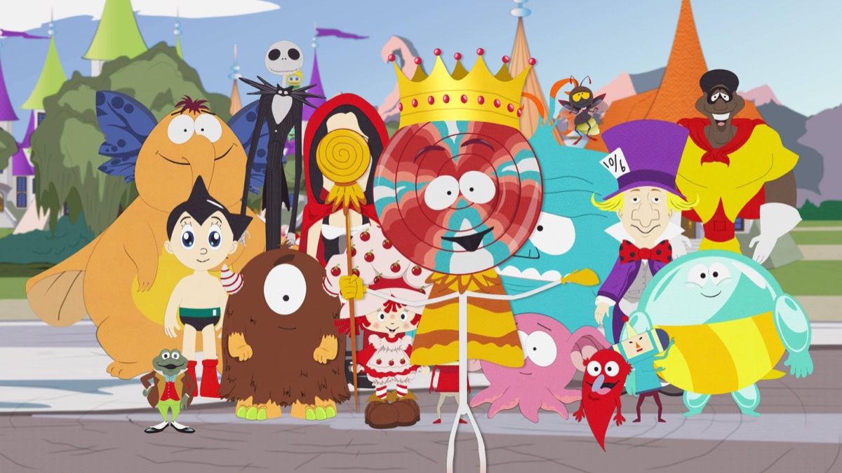 Fantasy characters welcome you to Imaginationland in "South Park" 