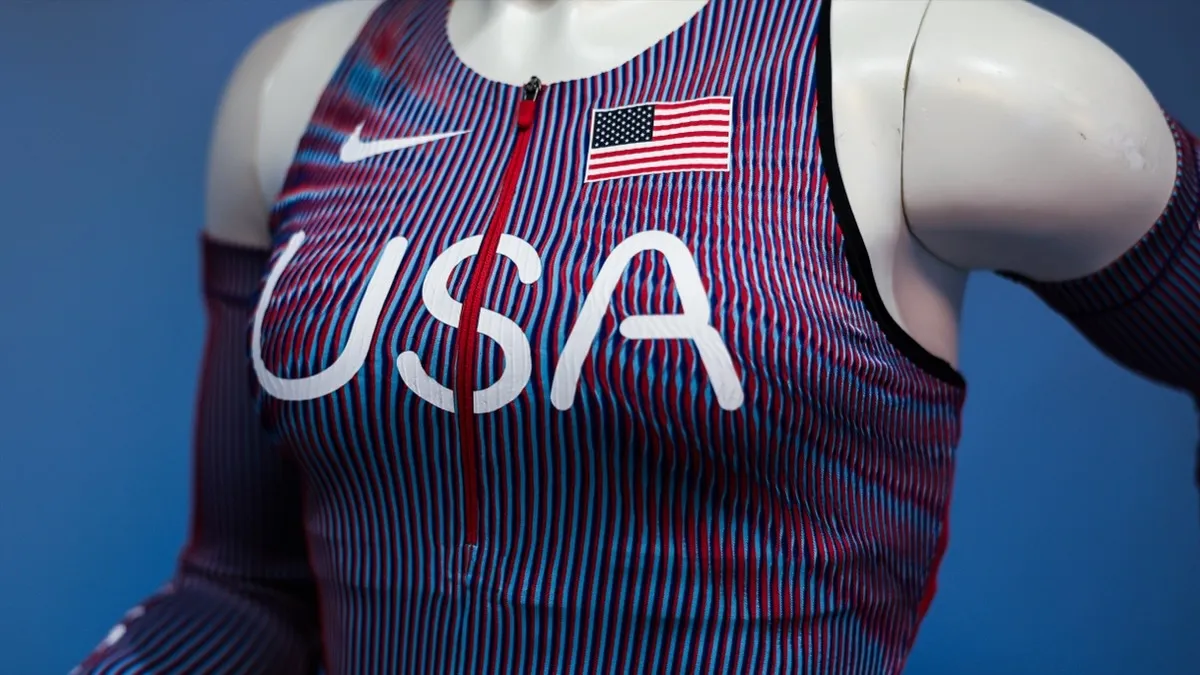 Nike Olympic swimsuit 2024.