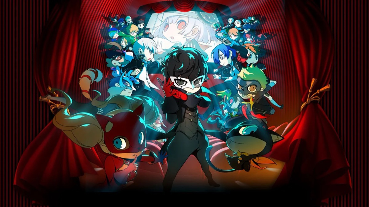 The chibi cast of "Persona Q2" 
